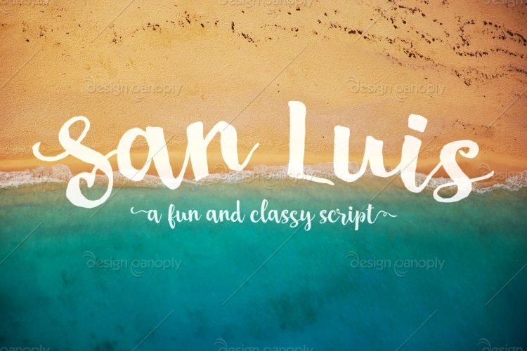 San Luis Script Font