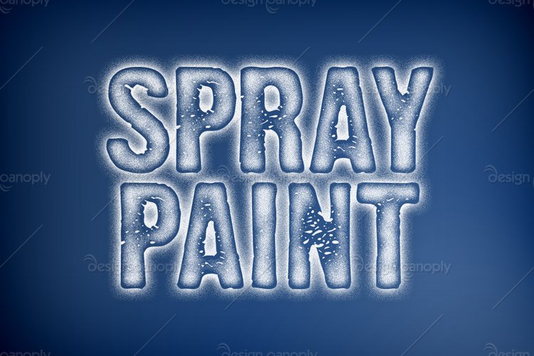 Spray Paint Photoshop Style