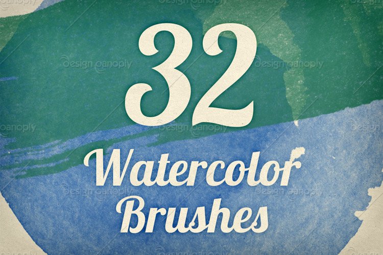 Watercolor Strokes Brush Pack 1