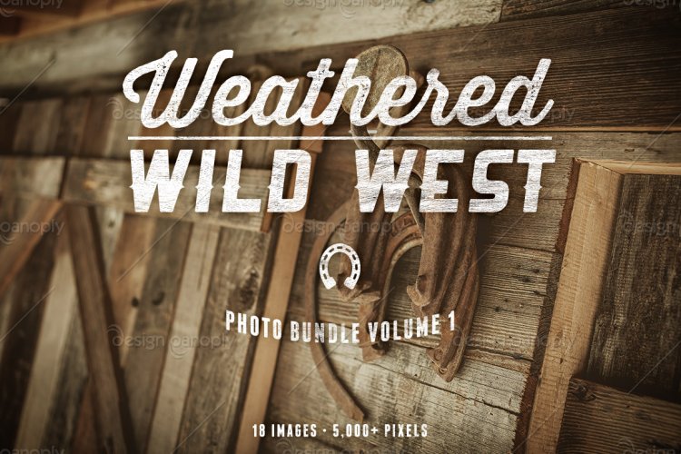 Weathered Wild West Photo Bundle Volume 1
