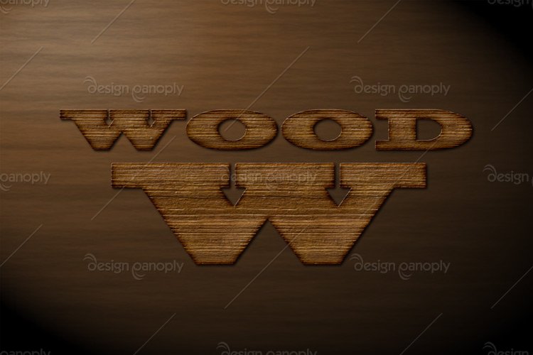 Western Wood Photoshop Style