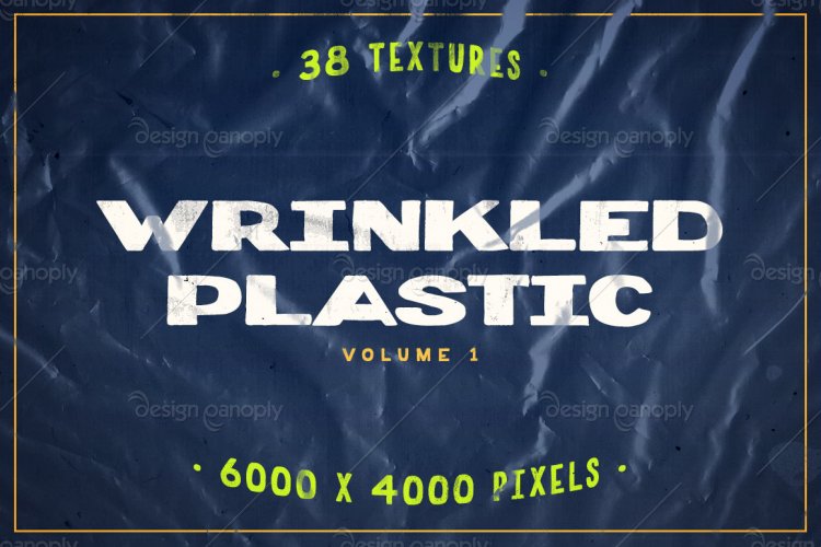 Wrinkled Plastic Textures Volume 1