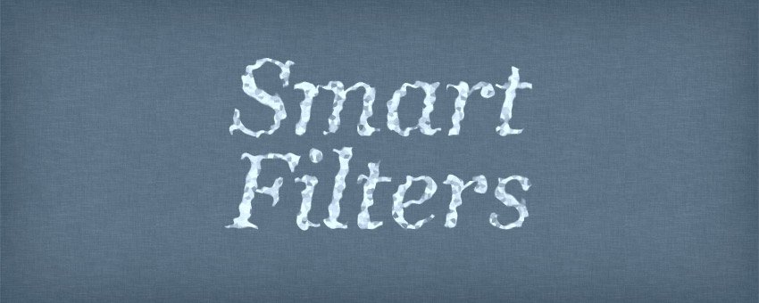 How to Apply Filters to a Text Layer Without Rasterizing it First in Photoshop